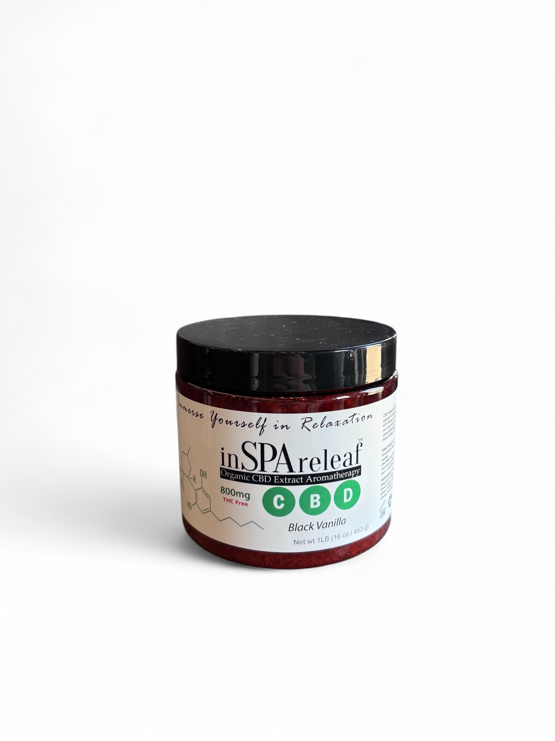 INSPARELEAF, CBD BLACK VANILLA