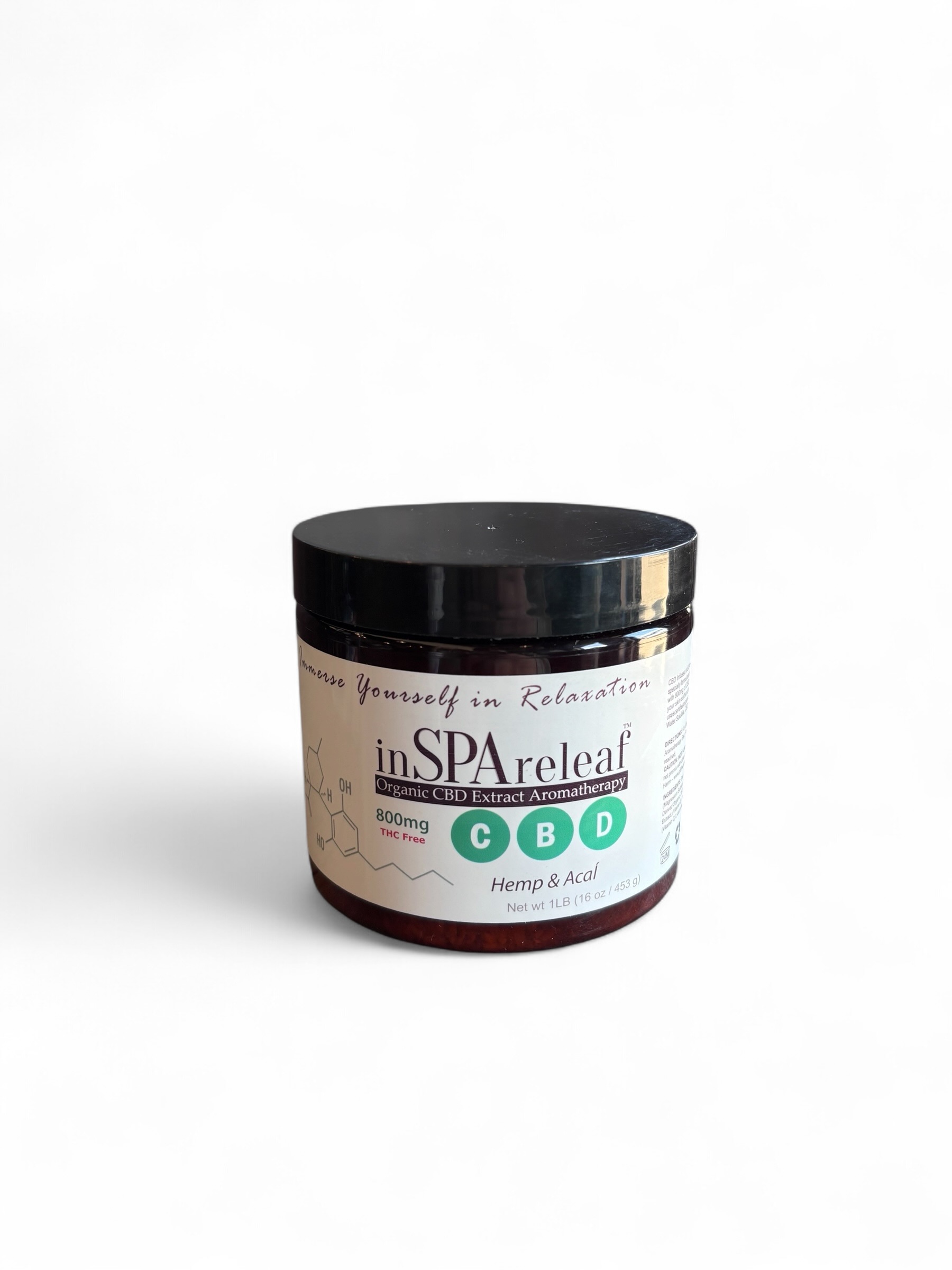 INSPARELEAF, CBD HEMP & ACAI