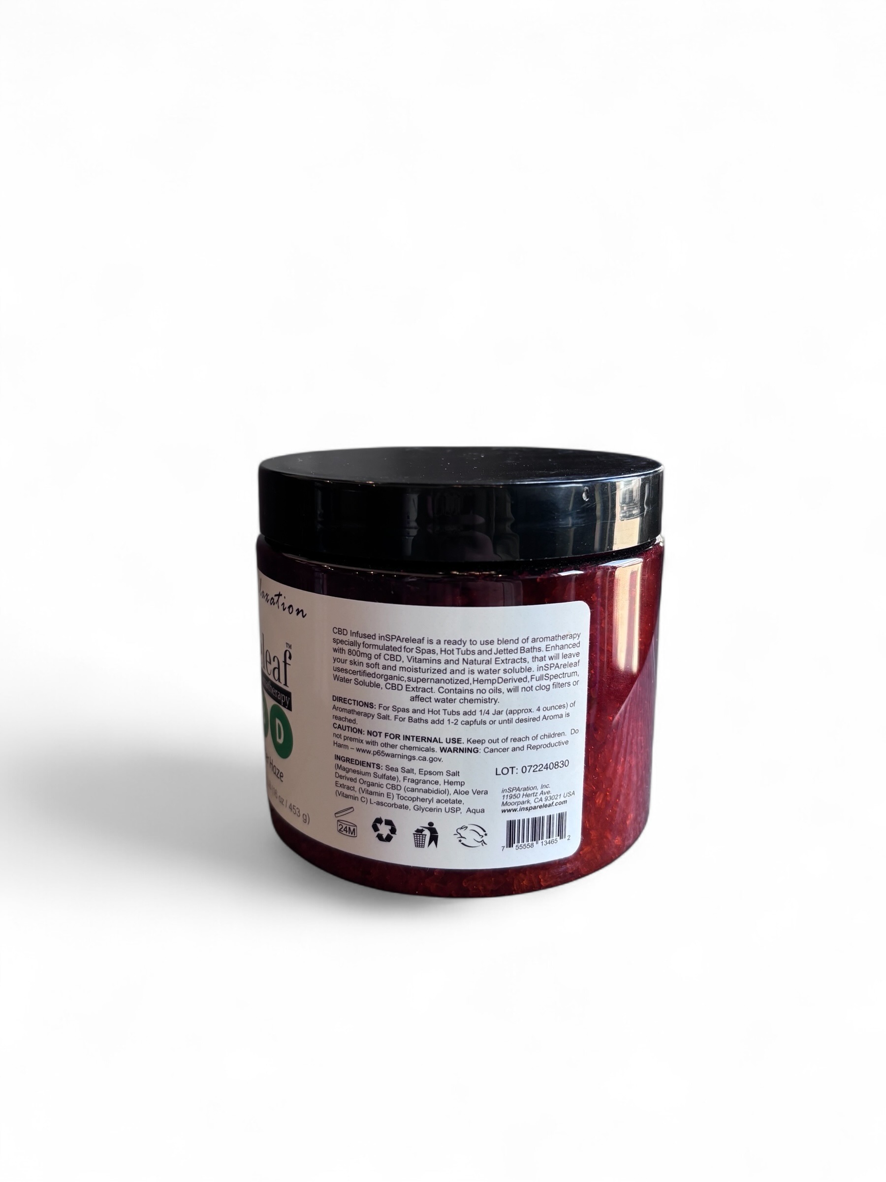 INSPARELEAF, CBD LAVENDER HAZE