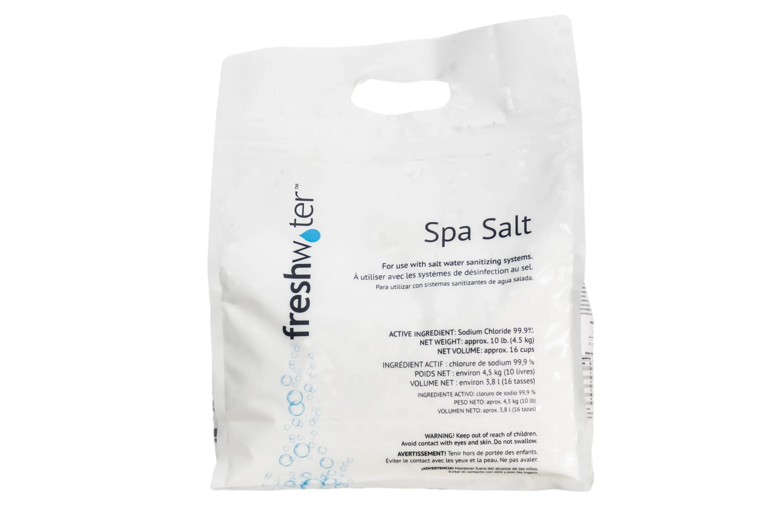 FRESHWATER, SPA SALT 10LB