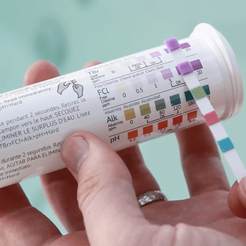 TEST STRIPS, FRESHWATER 5-WAY (SALT & BROMINE CARTRIDGE)