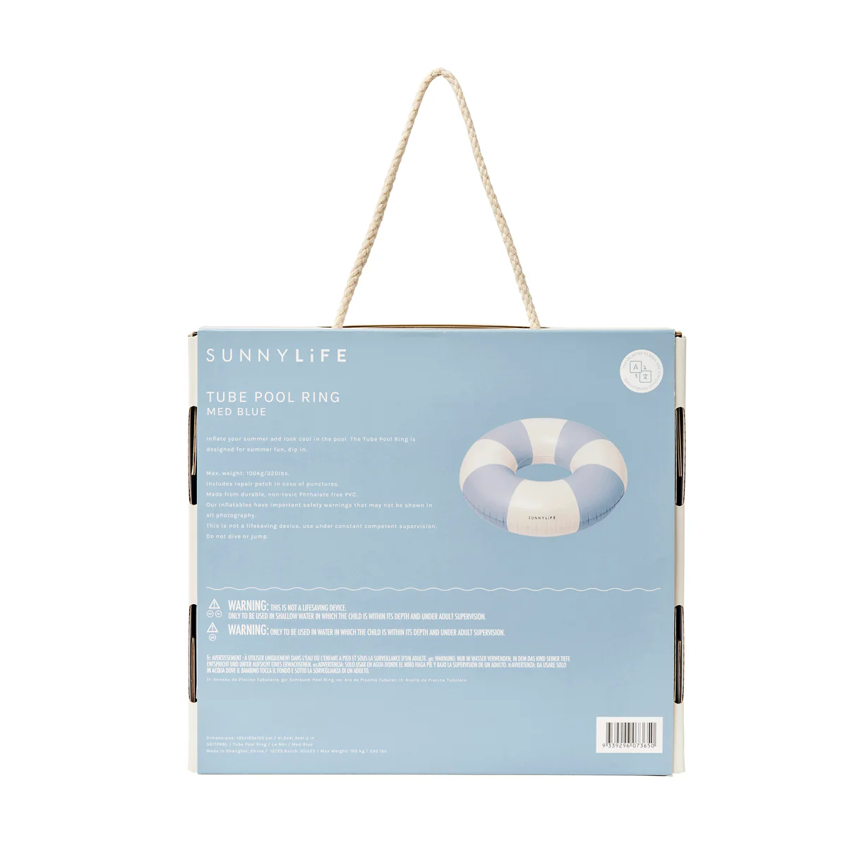 INFLATABLE, RING BLUE